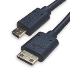 micro HDMI to mini HDMIケーブル 30cm